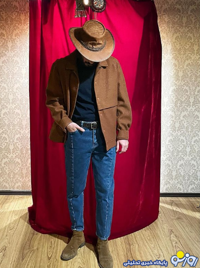 تیپ کابویی و عجیب نوید محمدزاده+عکس