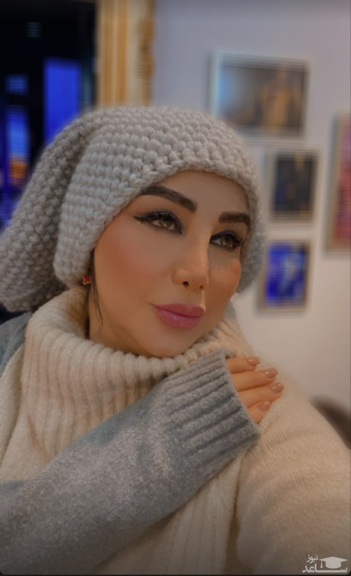 میکاپ بهنوش بختیاری به سبک زنان فرعونیان مصر/عکس