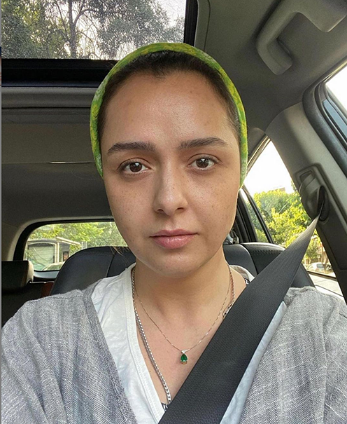 ترانه علیدوستی یک قدم تا کشف حجاب + عکس ترانه علیدوستی