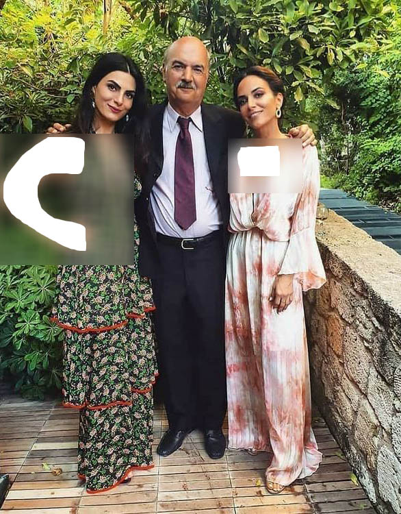 همسر و دختران بی حجاب ایرج طهماسب/عکس همسر و دختران بی حجاب ایرج طهماسب/عکس