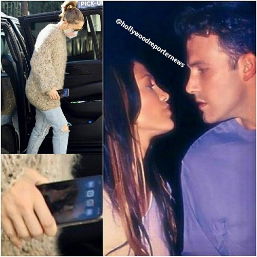 تصویری عاشقانه که از موبایل جنیفر لوپز شکار شد