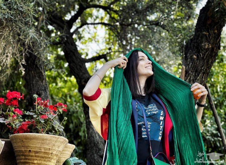 ژست دید نشده از بهنوش طباطبایی در طبیعت گردی/عکس ژست دید نشده از بهنوش طباطبایی در طبیعت گردی/عکس