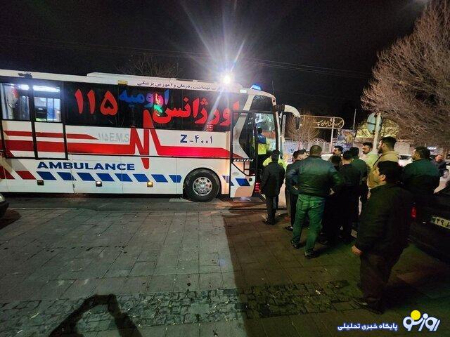 مسمومیت گازی ۵۵ نفر در یکی از تالارهای ارومیه مسمومیت گازی ۵۵ نفر در یکی از تالارهای ارومیه