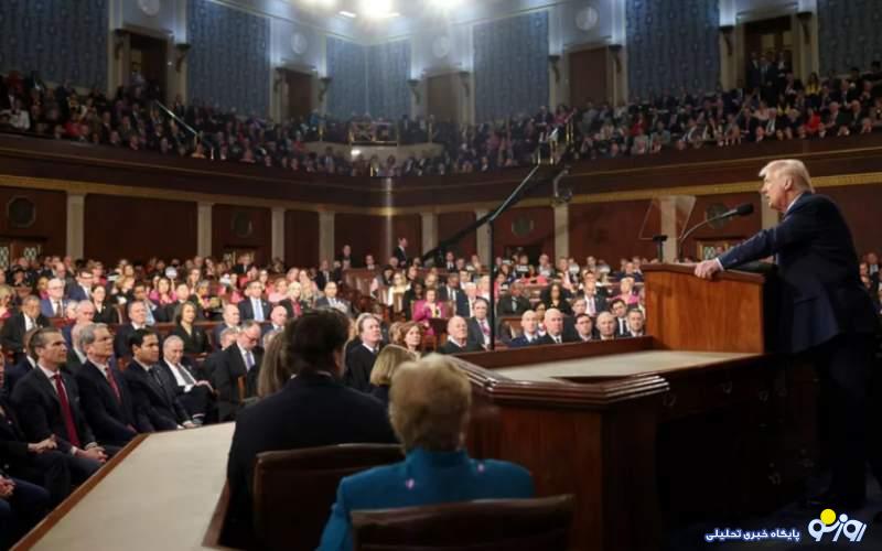 رکورد شکنی ترامپ در سخنرانی سالانه رکورد شکنی ترامپ در سخنرانی سالانه