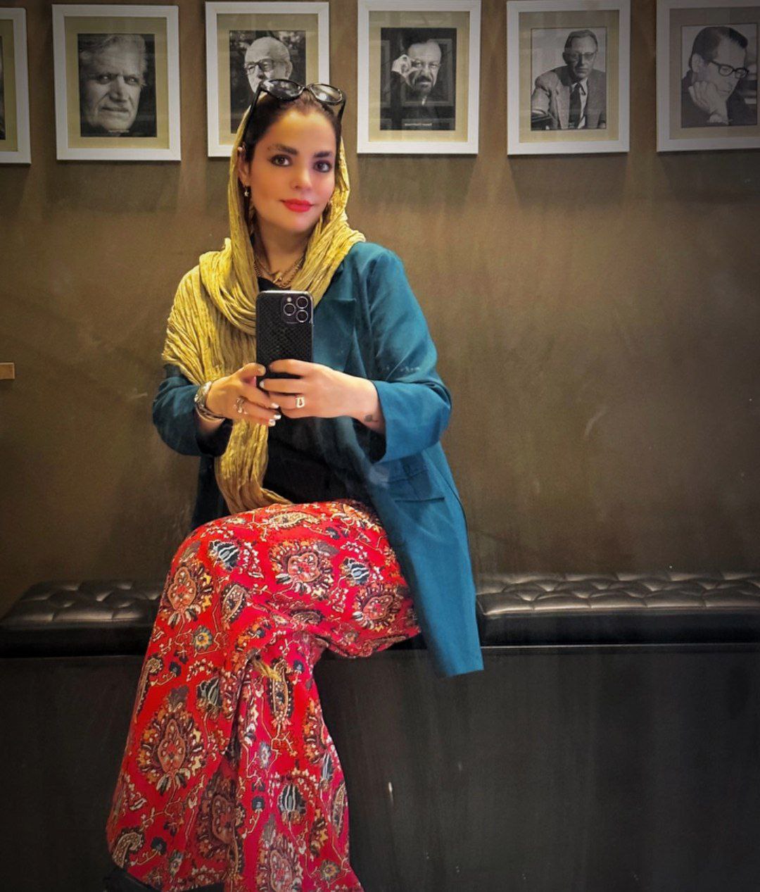 جلبتوجه مرضیه سریال آوای باران با یک استایل سنتی