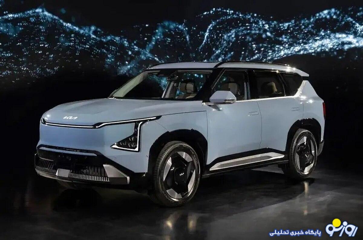 جدیدترین خودروی برقی کیا به ایران آمد جدیدترین خودروی برقی کیا به ایران آمد