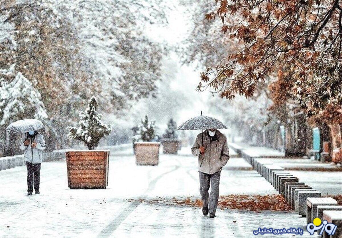 این استانها منتظر بارش برف باشند این استانها منتظر بارش برف باشند