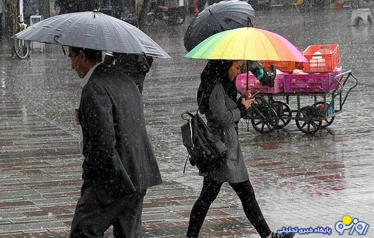 زمان ورود موج جدید بارشها در کشور زمان ورود موج جدید بارشها در کشور