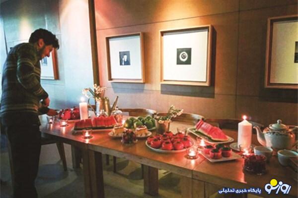 تغییر سبک یلدا در کافه ها تغییر سبک یلدا در کافه ها