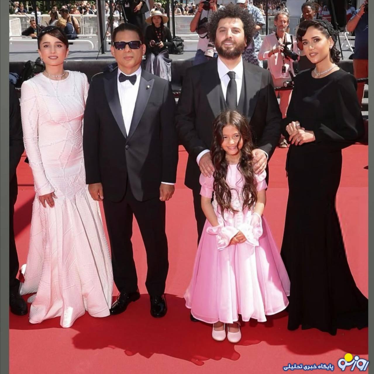 تصاویر داغ از پیمان معادی و پریناز ایزدیار در جشنواره کن