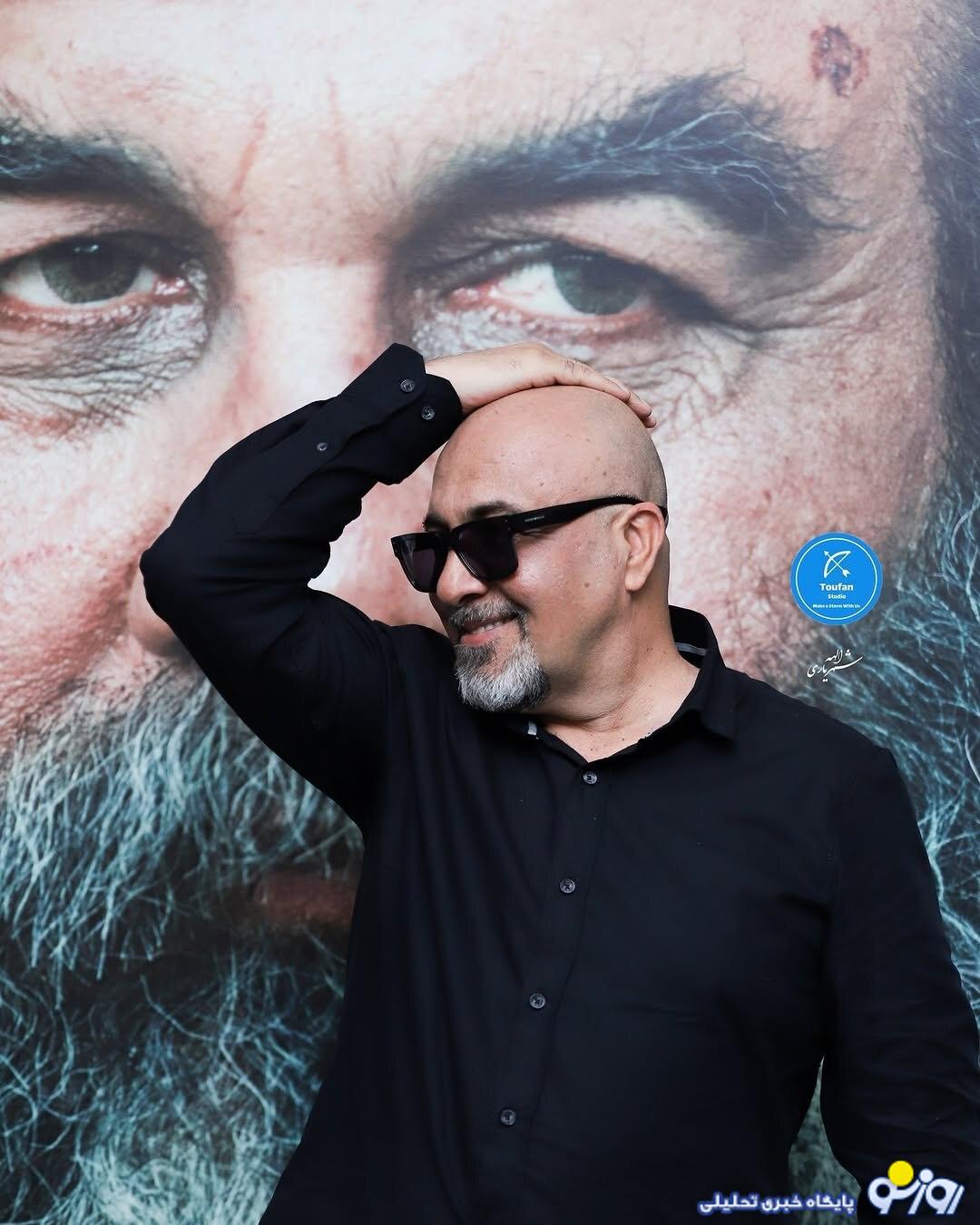 رضا عطاران با صددام عکس گرفت/عکس