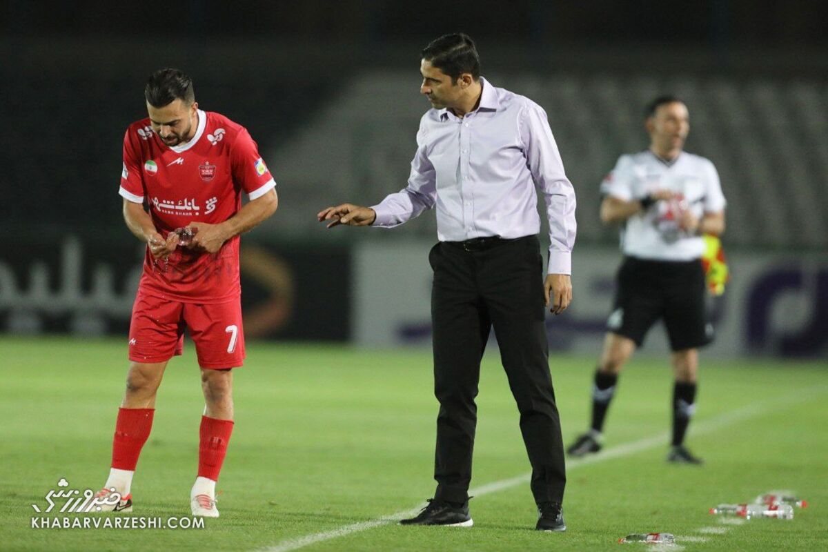 شماره ۷ پرسپولیس میخش را محکم کوبید!