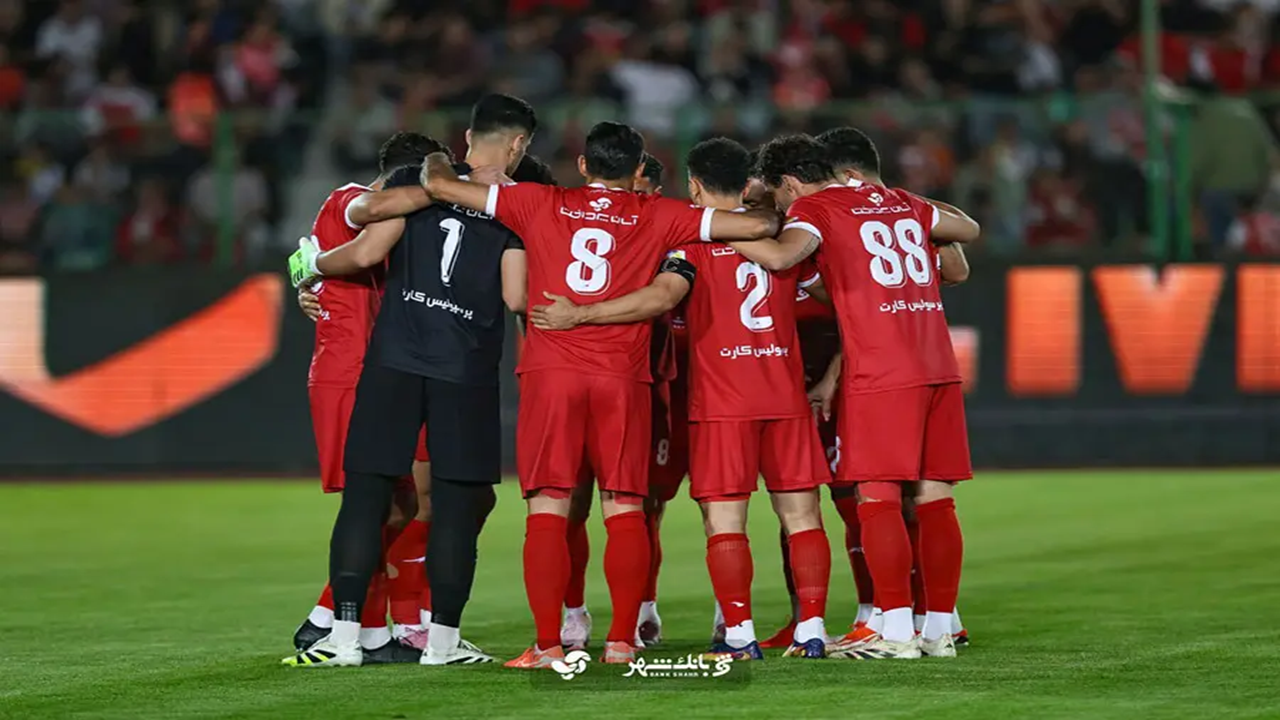 پرسپولیس با بازوبند مشکی مقابل خیبر