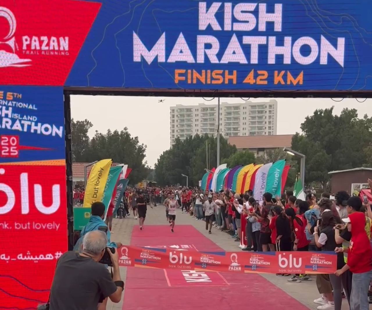 تصاویر نفرات برتر ماراتن زنان کیش