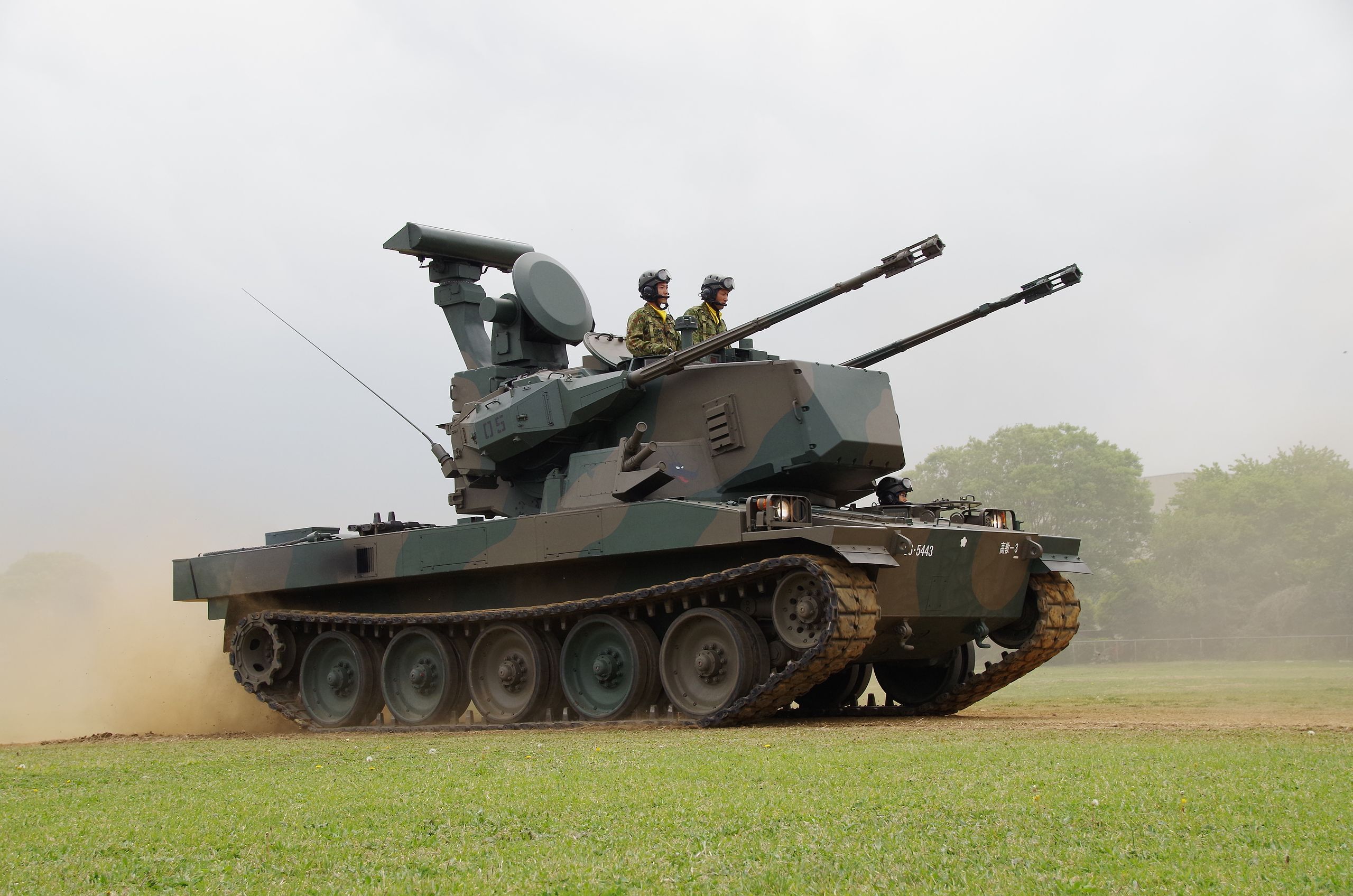 سامانه پدافند هوایی Type ۸۷ ژاپن