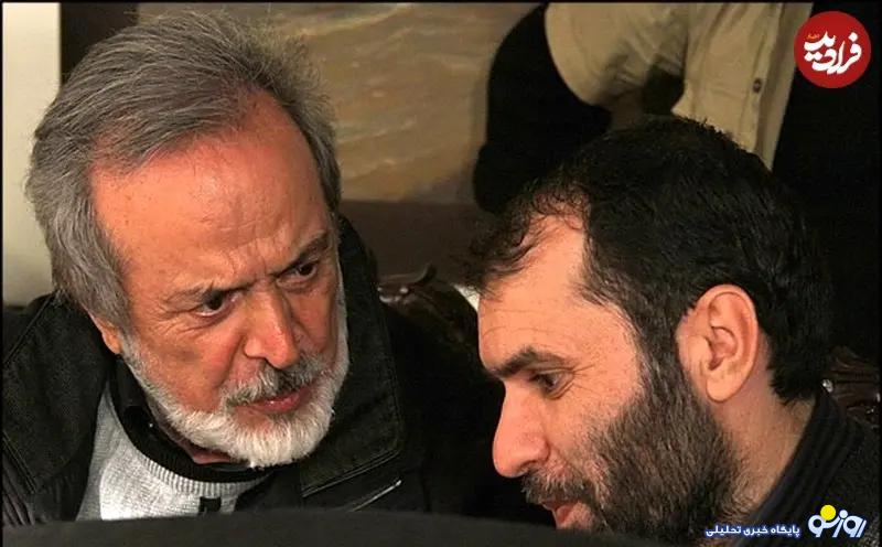 ایرج قادری در کنار مسعود ده نمکی!