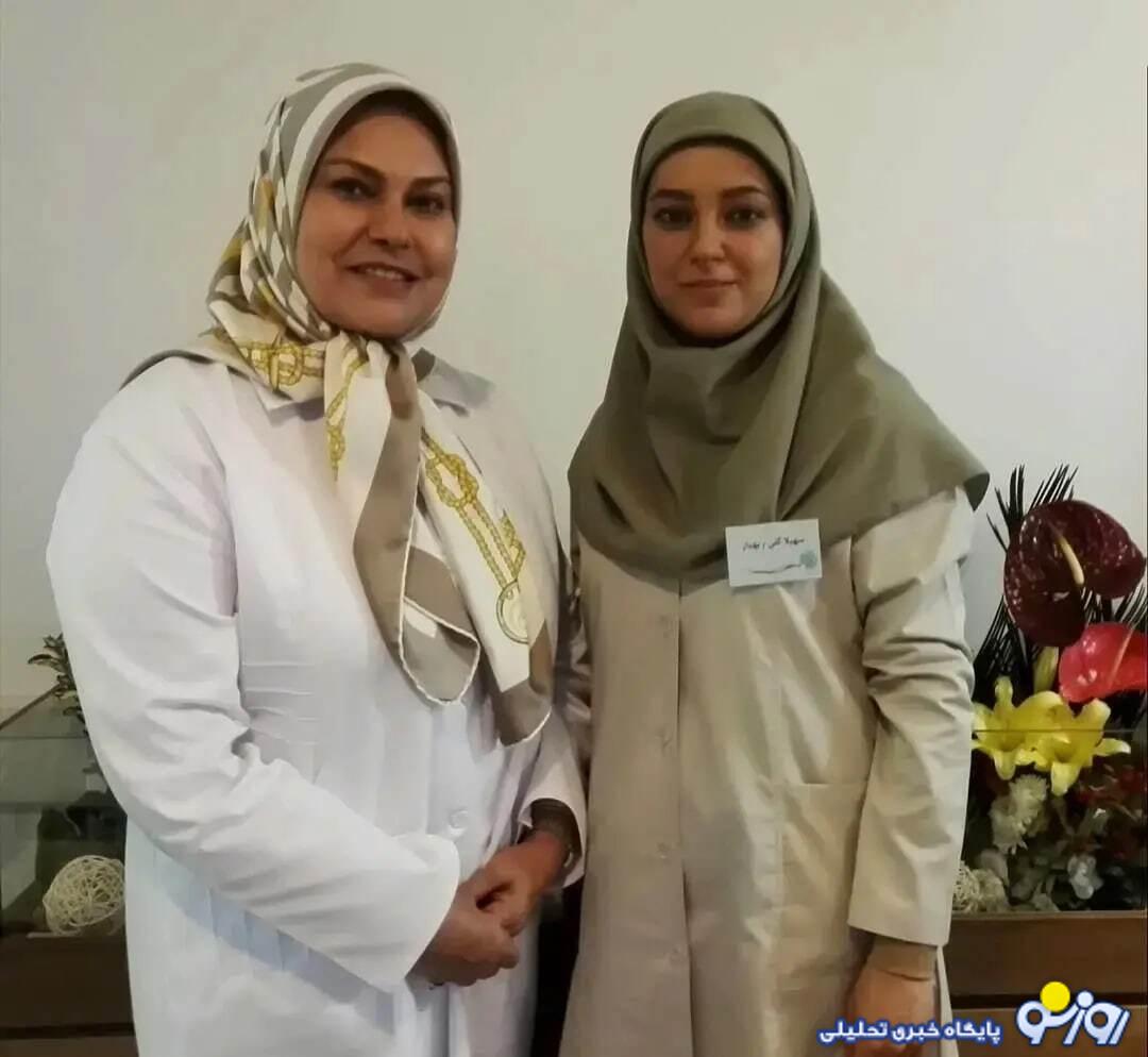 قاب مشترک «ریحانه و سهیلا» در پشت صحنه آنام قاب مشترک «ریحانه و سهیلا» در پشت صحنه آنام