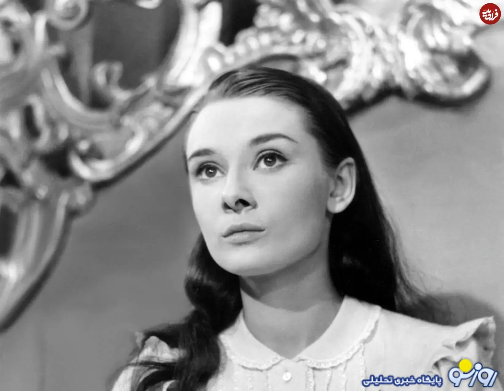 عکس آدری هپبورن ۲۴ سالە در فیلم تعطیلات رومی