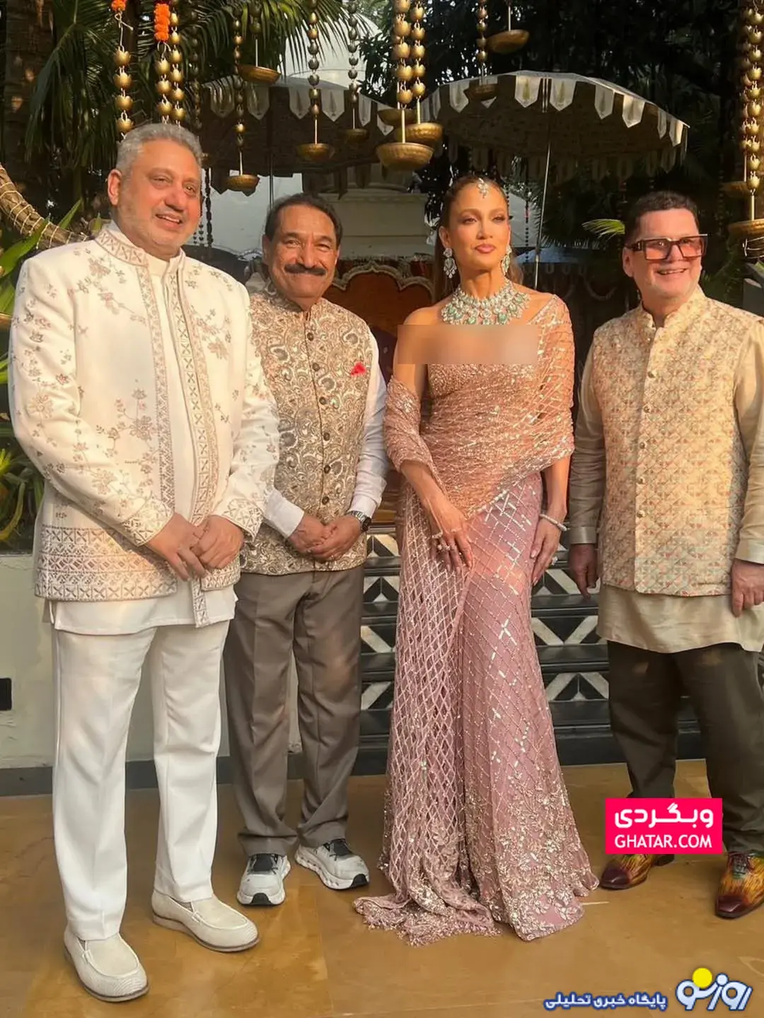 جنیفر لوپز در لباس سنتی هندی! جنیفر لوپز در لباس سنتی هندی!